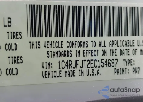 2014 Jeep Grand Cherokee Summit from USA, damaged, VIN 1C4RJFJT2EC154697